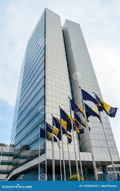 Bosnian Parliament In Sarajevo Editorial Image Image Of Architecture