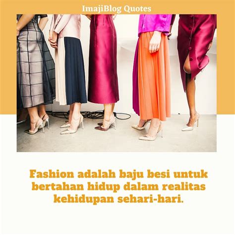 Kata Mutiara Bijak Tentang Fashion Imajiblogku