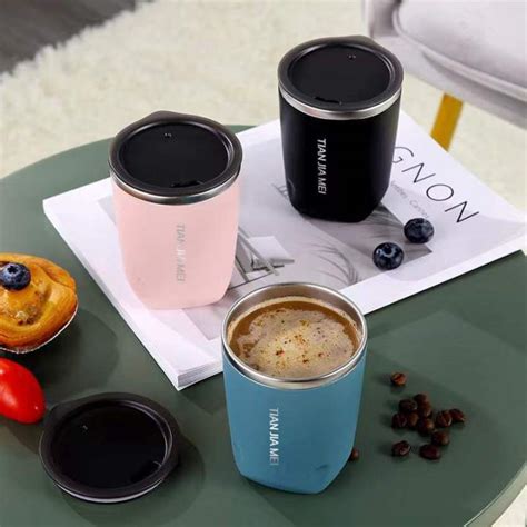 Tumbler Stainless Steel Vacuum Mug Insulate Thermos Coffee Cup Portable