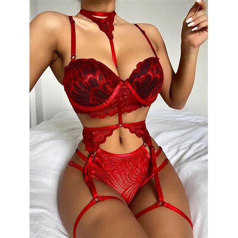 Transparent Sexy Lingerie For Women Hot Erotic Underwear Set Whore