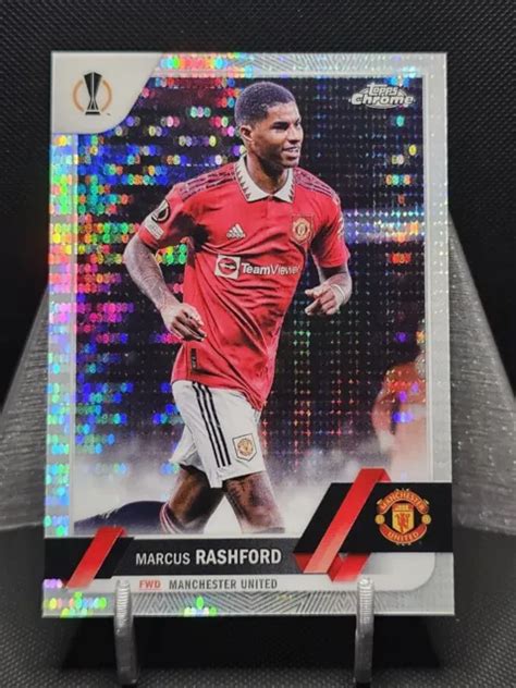 Topps Chrome Uefa Club Competitions Pulsar Refractor Marcus