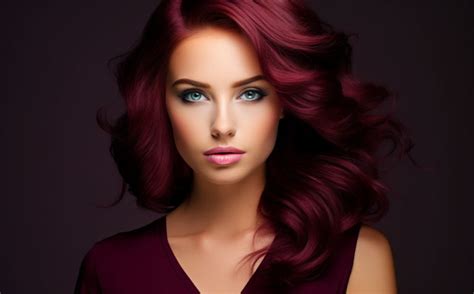 Maroon Hair Color + [image gallery] - ColorHairColor.com