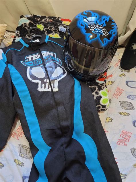 Fantasia Infantil Piloto Corrida Hot Wheels Capacete Roupa Infantil Para Menino Hot Wheels