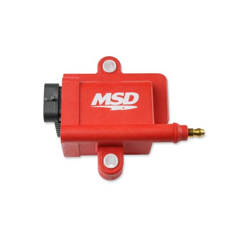 Msd Ignition Coil Smart Coil Red Individual