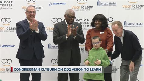 Rep Clyburn Joins Vision To Learn To Address Vision Care Crisis Among