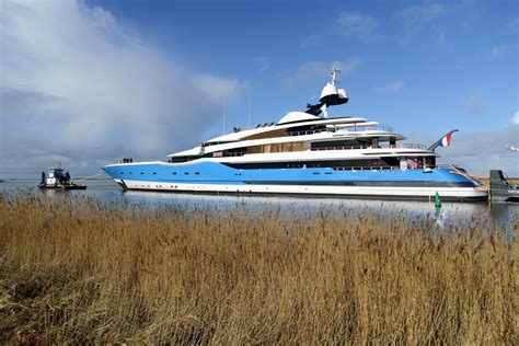 Megayacht Global Feadship Launch The Highly Anticipated 99m Dream