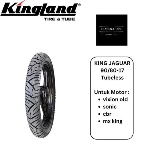 Ban Luar Motor Kingland King Jaguar Ring Dan Tubeless