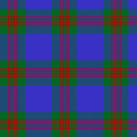 Wilson clan tartan, 3" fabric - weavingmajor - Spoonflower