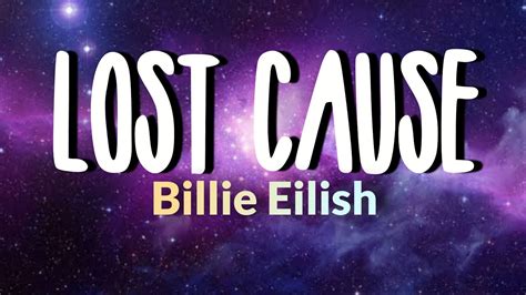 Billie Eilish Lost Cause Poster Billie Eilish Lost Cause Bass Arrangement Youtube