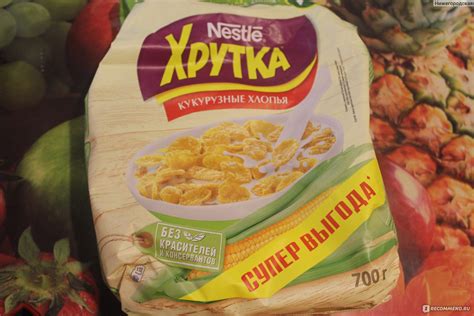 Кукурузные хлопья Nestle Хрутка - «Хороший завтрак без хлопот ...