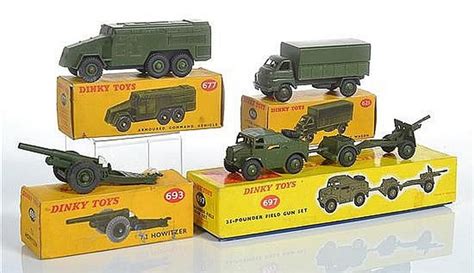 Dinky Military Vehicle Set Branded Dinky Toys Models