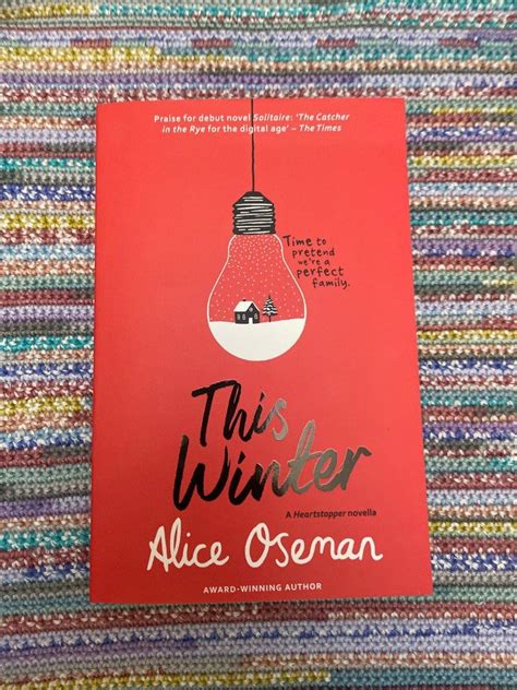 This Winter By Alice Oseman Hobbies Toys Books Magazines Fiction