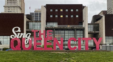 Sing The Queen City · Ohio Outdoor Sculpture