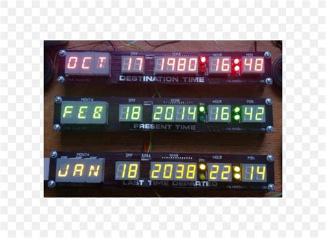 Marty McFly Back To The Future DeLorean Time Machine Time Travel, PNG ...