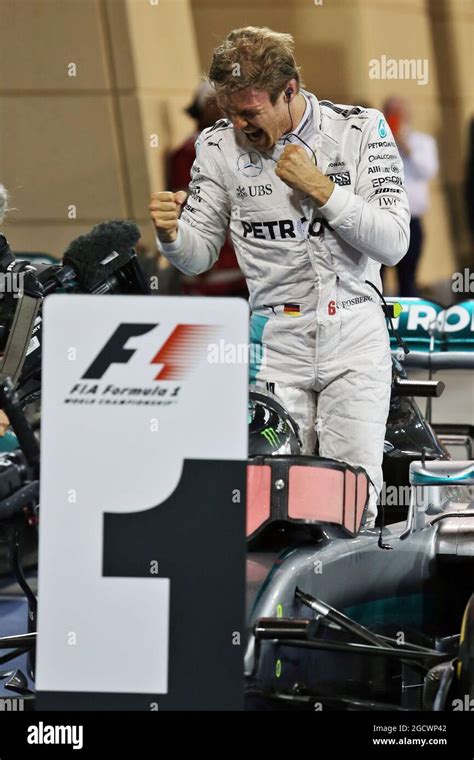 Race Winner Nico Rosberg Ger Mercedes Amg F W Hybrid Celebrates In