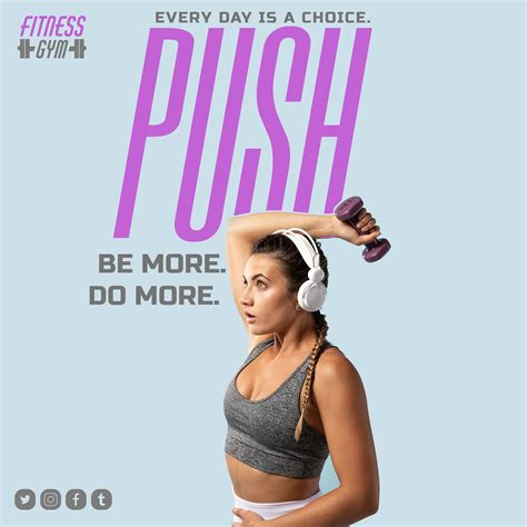 "Fitness Gym" Social Media Posts on Behance