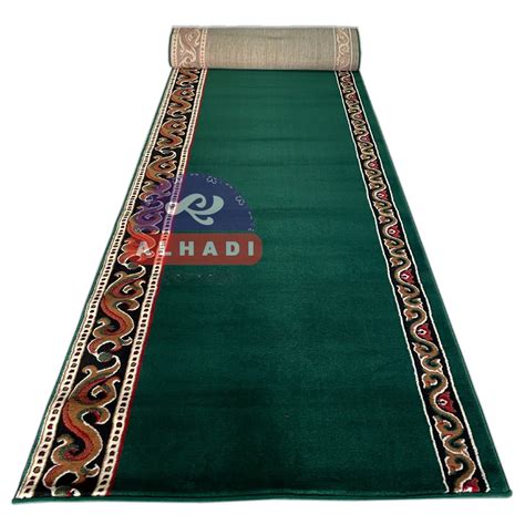 Jual Alhadi Karpet Masjid Kingra Meteran Ukuran 100 X 120cm Tebal 12mm