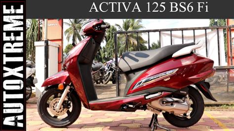 Sale Activa 125 Bs6 Red In Stock