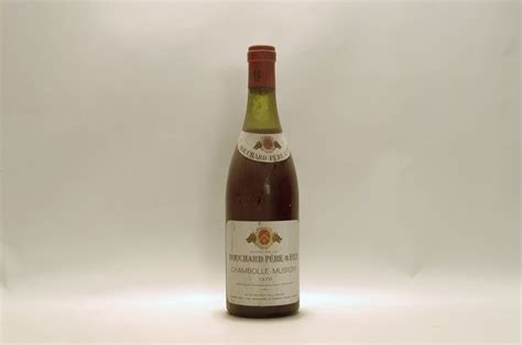 1970 Bouchard Père Fils Chambolle Musigny Les Folies Bachiques