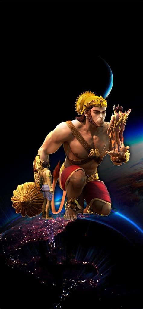 Pin On Iphone Depth Wallpaper Ram Pic Hanuman Pics Shri Ram Photo