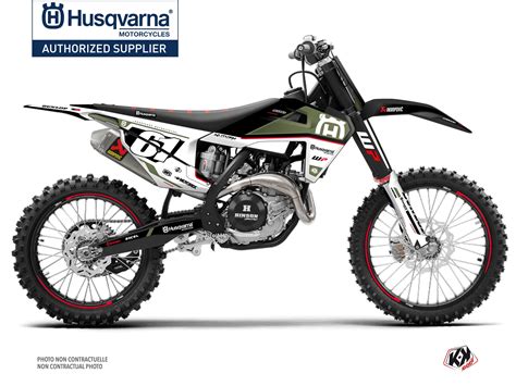 Kit Déco Moto Cross Husqvarna TC 250 Kutvek Kit Graphik