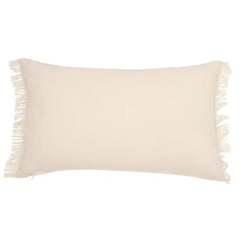 Housse De Coussin En Coton Beige Et écru 30x50 Agadir Maisons Du Monde