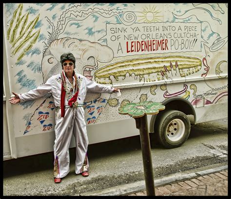 Elvis Embracing The Po Boy Cultcha Peter Clark Flickr