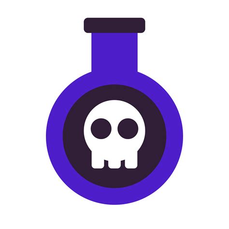 Poison Bottle Icon Toxic Icon 45675987 Vector Art At Vecteezy