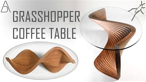 Grasshopper Parametric Coffee Table YouTube