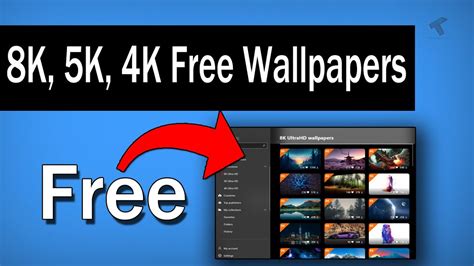 Best Cool Free Windows 10 Wallpapers App( 8K, 5K, 4K) - YouTube