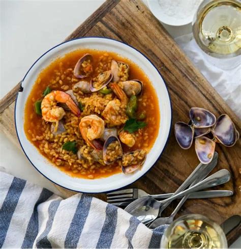 Receta De Arroz Caldoso Con Almejas Y Gambas Para Chuparse Los Dedos