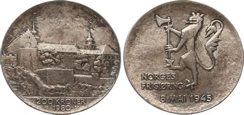 Norwegen Kroner Olav V Stgl Ma Shops