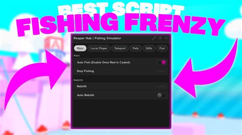 The Best Fishing Frenzy Simulator Script Auto Fish Auto Rebirth