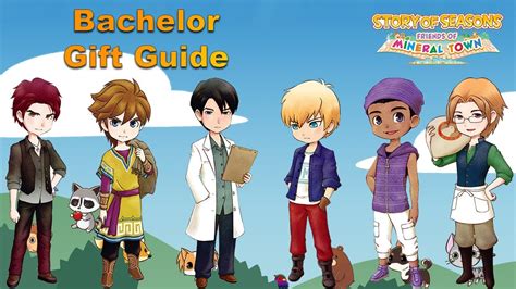 Story Of Seasons Friends Of Mineral Town Bachelor Gift Guide Youtube