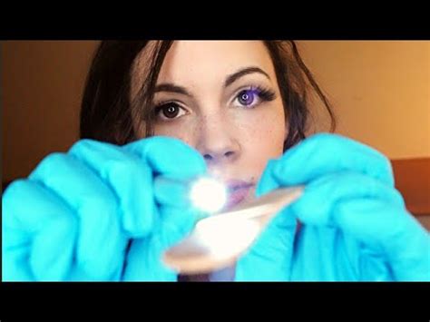 Asmr Night Nurse Exam In Bed Medical Exam Massage Cranial Nerve