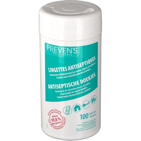 Preven S Lingettes Antiseptiques Pc S Redcare Pharmacie