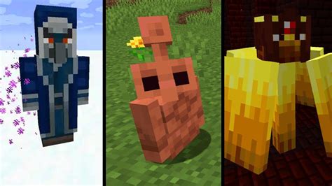 8 Gelöschte Minecraft Mobs Friends And Foes Mod Youtube