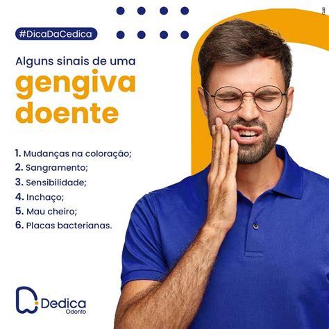 Alguns Sinais De Gengiva Doente Dedica Odonto