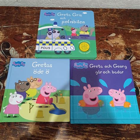 Se Produkter Som Liknar Greta Gris B Cker P Tradera