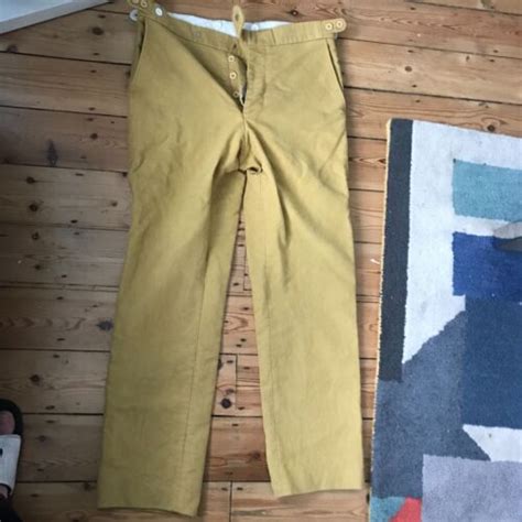 Cordings Of Piccadilly Moleskin Trousers 34 W Ebay