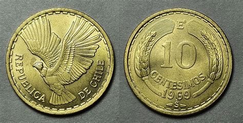 Moneda de 10 centésimos República SURDOC