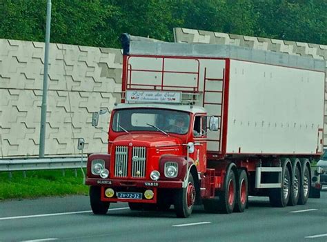 Scania Vabis ZV 72 32 P A Van Den Oord Ammerzoden Vrachtwagens