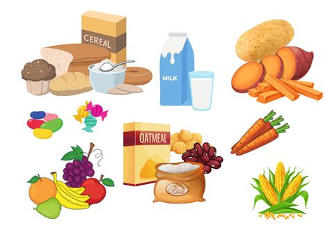 Examples Of Carbohydrates Foods