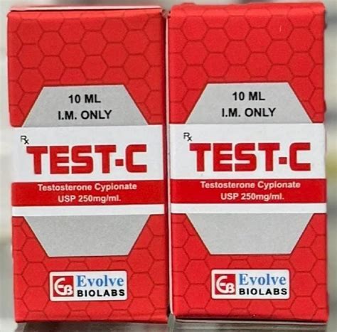 Test C Testosterone Cypionate Injection Ml Mg Ml At Vial