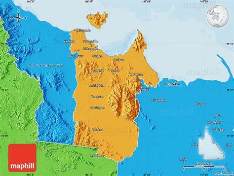 Political Map Of Townsville