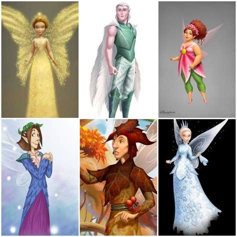 Neverland Fairies Queen Clarion Lord Milori Hyacinty Minister Of Spring Sunflower Minister