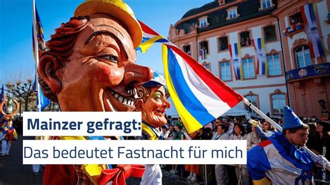 Mainzer gefragt Das ist Fastnacht für mich YouTube