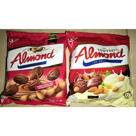 ชอคโกแลต United Almond Shopee Thailand