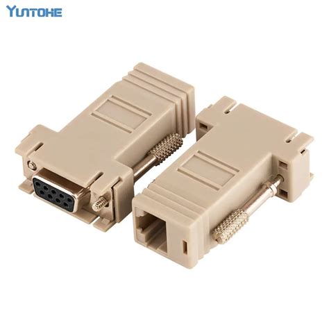 Aliexpress.com : Buy DHL Free Shipping DB9 Female to RJ45 Female RS232 ...