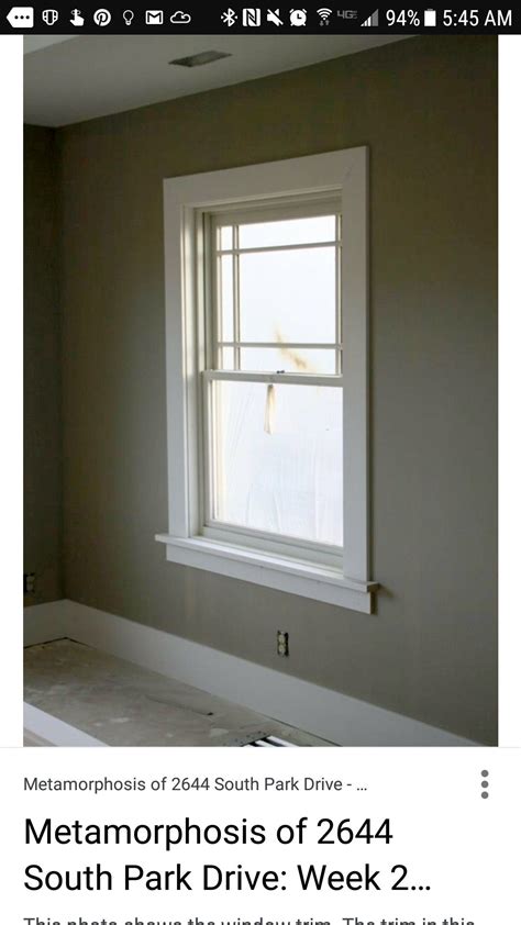 Simple Interior Window Trim Ideas Dekorasi Rumah